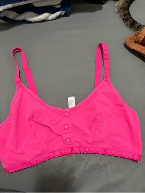 Savage X Fenty Bright Hot Pink Wireless Bralette